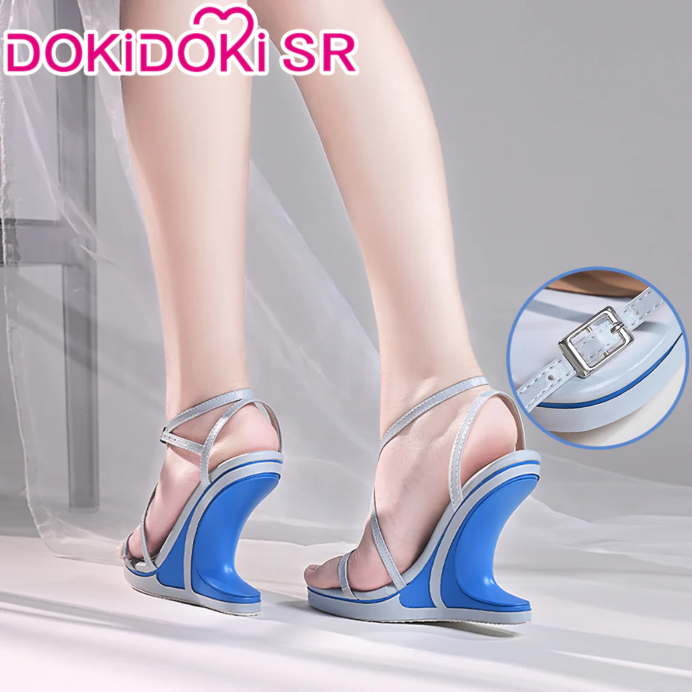 DokiDoki-SR Game Wuthering Waves Cosplay The Shorekeeper Shoes - Image 2