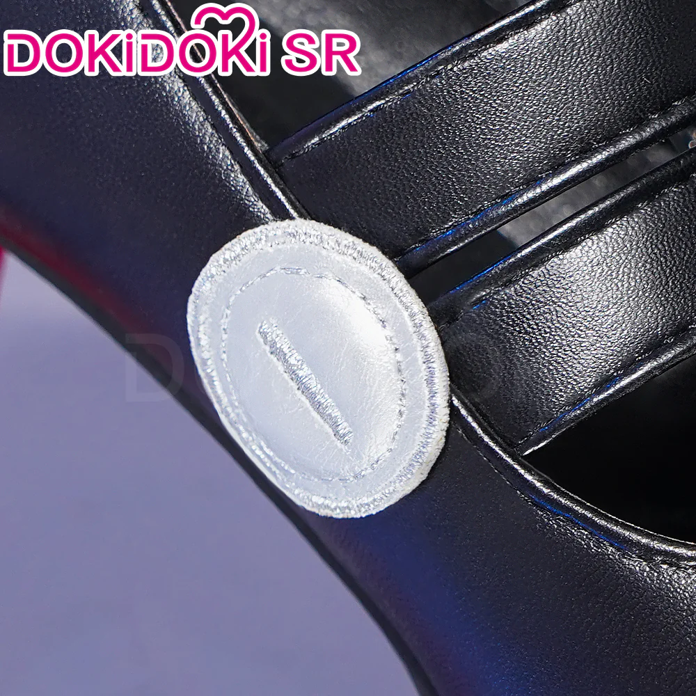 【Costume Ready For Ship】DokiDoki-SR Game Zenless Zone Zero Cosplay Ellen Joe Costume / Shoes Victoria Housekeeping Co. Shark Girl Maid - Image 11
