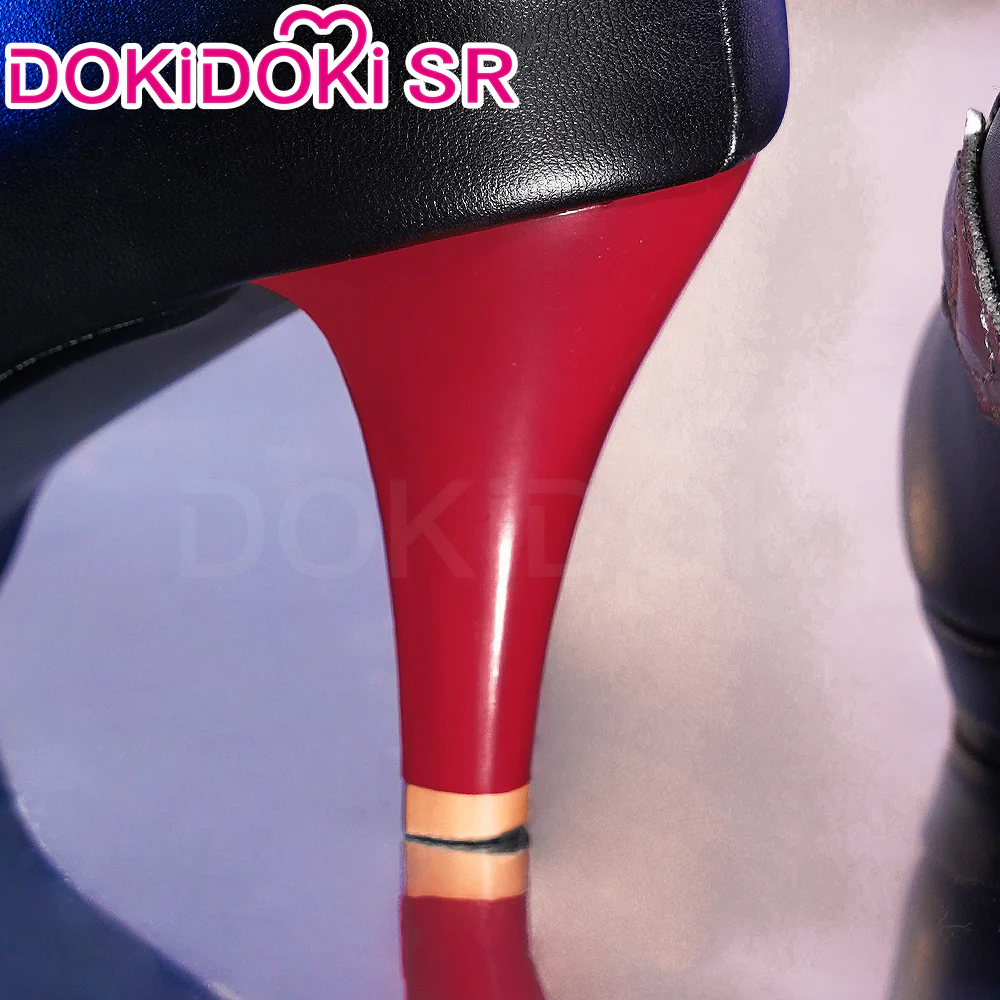 【Costume Ready For Ship】DokiDoki-SR Game Zenless Zone Zero Cosplay Ellen Joe Costume / Shoes Victoria Housekeeping Co. Shark Girl Maid - Image 12