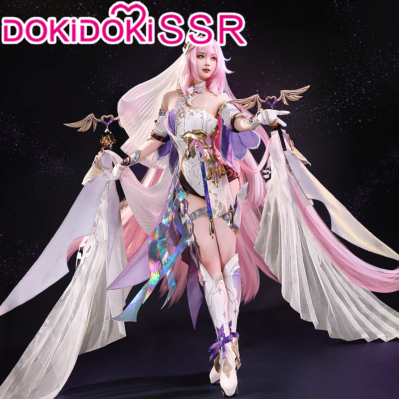 【Ready For Ship】DokiDoki-SSR Game Honkai Impact 3rd Cosplay Elysia Herrscher of Human Ego Costume