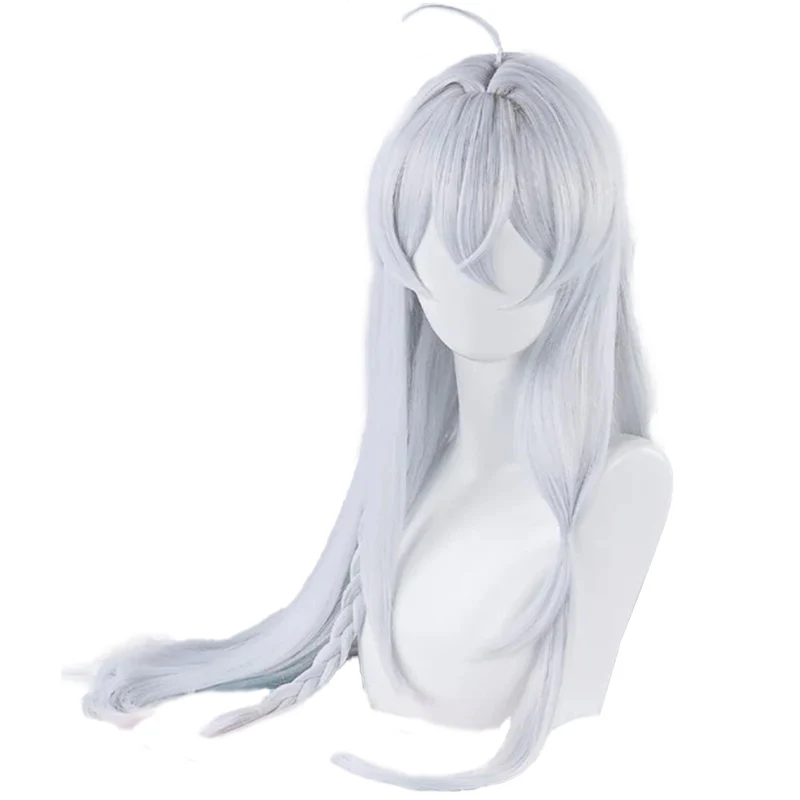 【Ready For Ship】DokiDoki Anime  Wandering Witch: The Journey of Elaina Cosplay Costume Wig  Backpack Long Sliver Halloween - Image 3