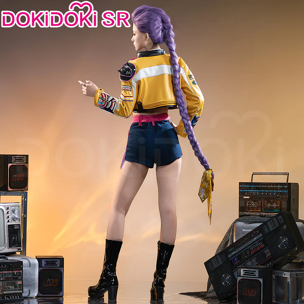 【Partial Ready For Ship】【Size XS-3XL】【Last Batch】DokiDoki-SR Movie Anime KPOP KILLER Cosplay Costume YELLOW SERIES - Image 3