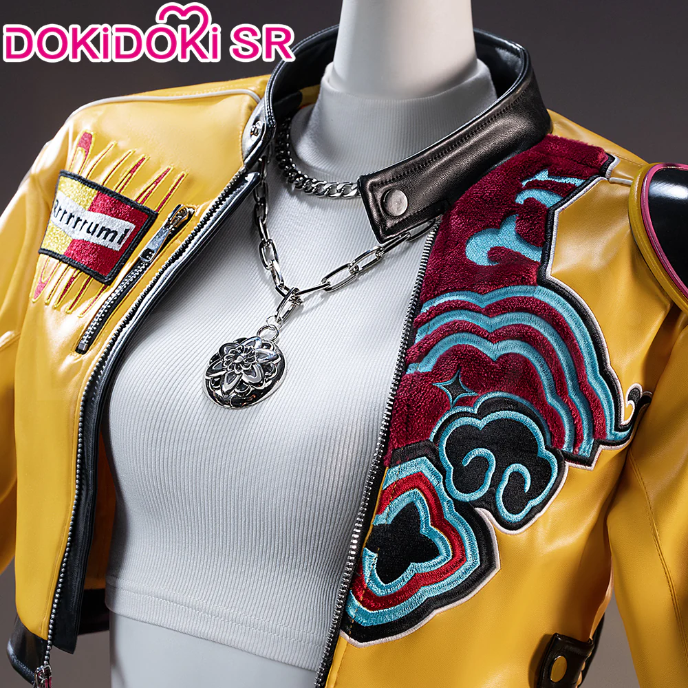 【Partial Ready For Ship】【Size XS-3XL】【Last Batch】DokiDoki-SR Movie Anime KPOP KILLER Cosplay Costume YELLOW SERIES - Image 4