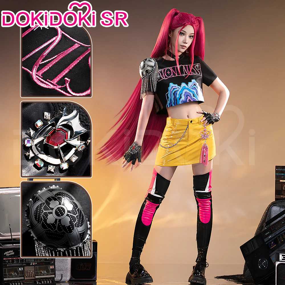 【Partially Ready For Ship】【Size XS-3XL】【Last Batch】DokiDoki-SR Movie Anime KPOP KILLER Cosplay Costume YELLOW SERIES