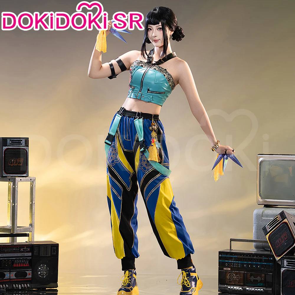 【Ready For Ship】【Size XS-3XL】【Last Batch】DokiDoki-SR Movie Anime KPOP KILLER Cosplay Costume YELLOW SERIES - Image 2