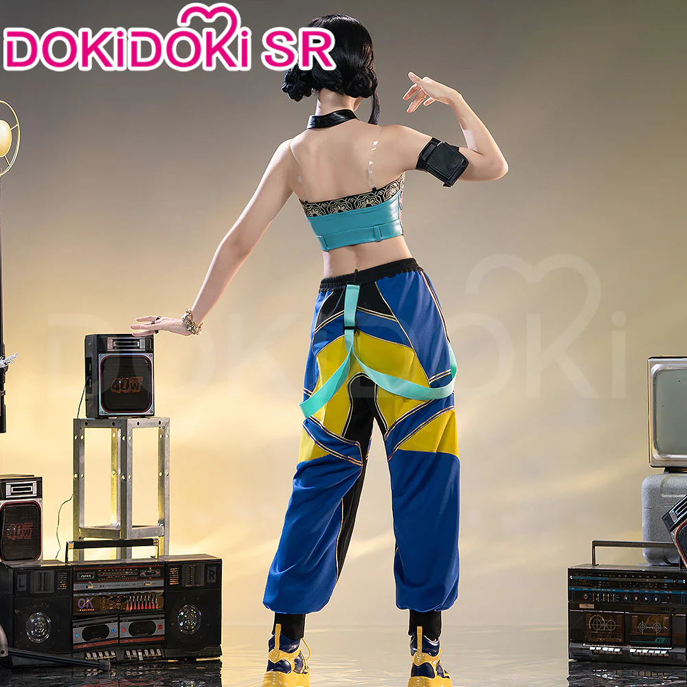 【Ready For Ship】【Size XS-3XL】【Last Batch】DokiDoki-SR Movie Anime KPOP KILLER Cosplay Costume YELLOW SERIES - Image 3