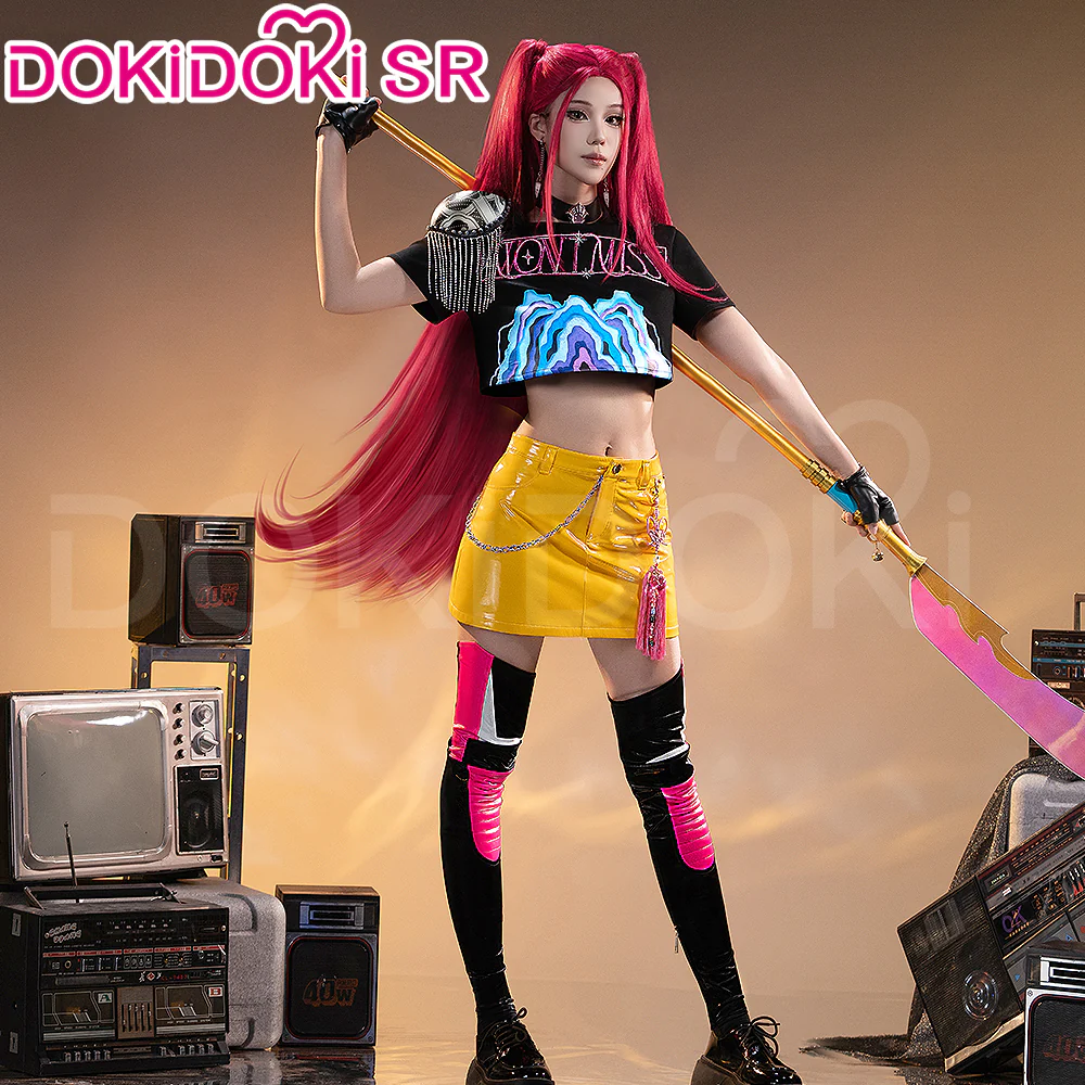 【Partially Ready For Ship】【Size XS-3XL】【Last Batch】DokiDoki-SR Movie Anime KPOP KILLER Cosplay Costume YELLOW SERIES - Image 2