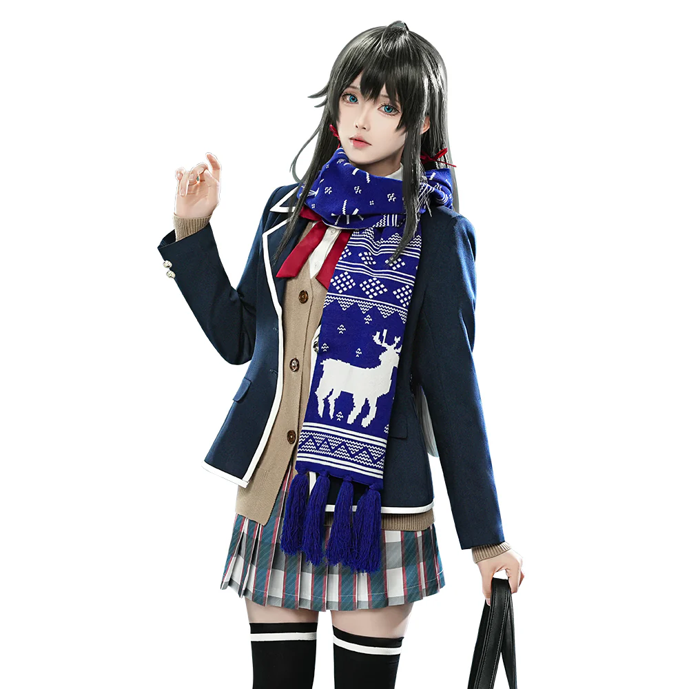 【Ready For Ship】【Last Batch】DokiDoki-SR My Teen Romantic Comedy SNAFU Cosplay Yukinoshita Yukino Costume My Youth Romantic Comedy Is Wrong, As I Expected - Image 5