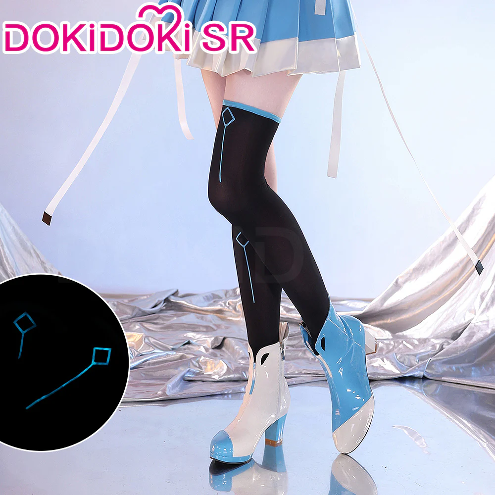 DokiDoki-SR VSINGER Cosplay Luo Tianyi Costume V4 Official Suit Luotianyi - Image 3