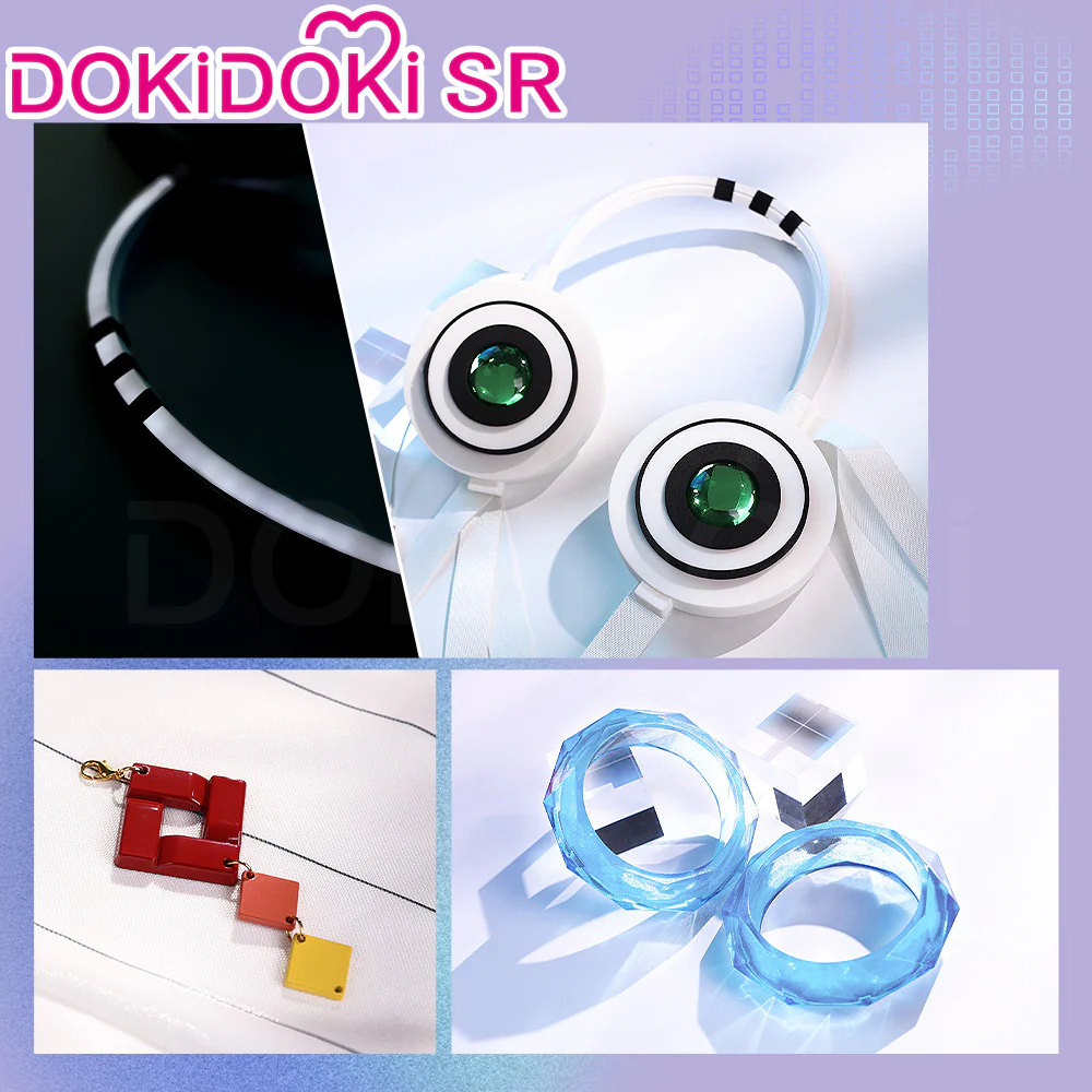 DokiDoki-SR VSINGER Cosplay Luo Tianyi Costume V4 Official Suit Luotianyi - Image 5