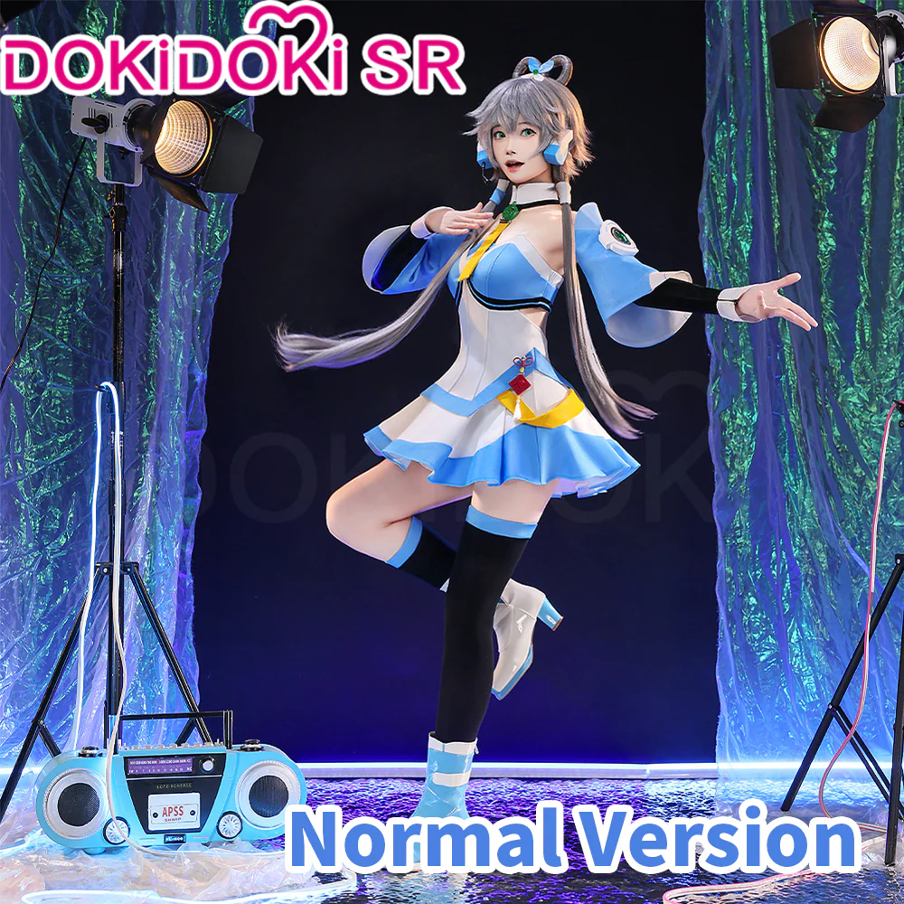 DokiDoki-SR VSINGER Cosplay Luo Tianyi Costume V3 Official Suit Luotianyi - Image 10