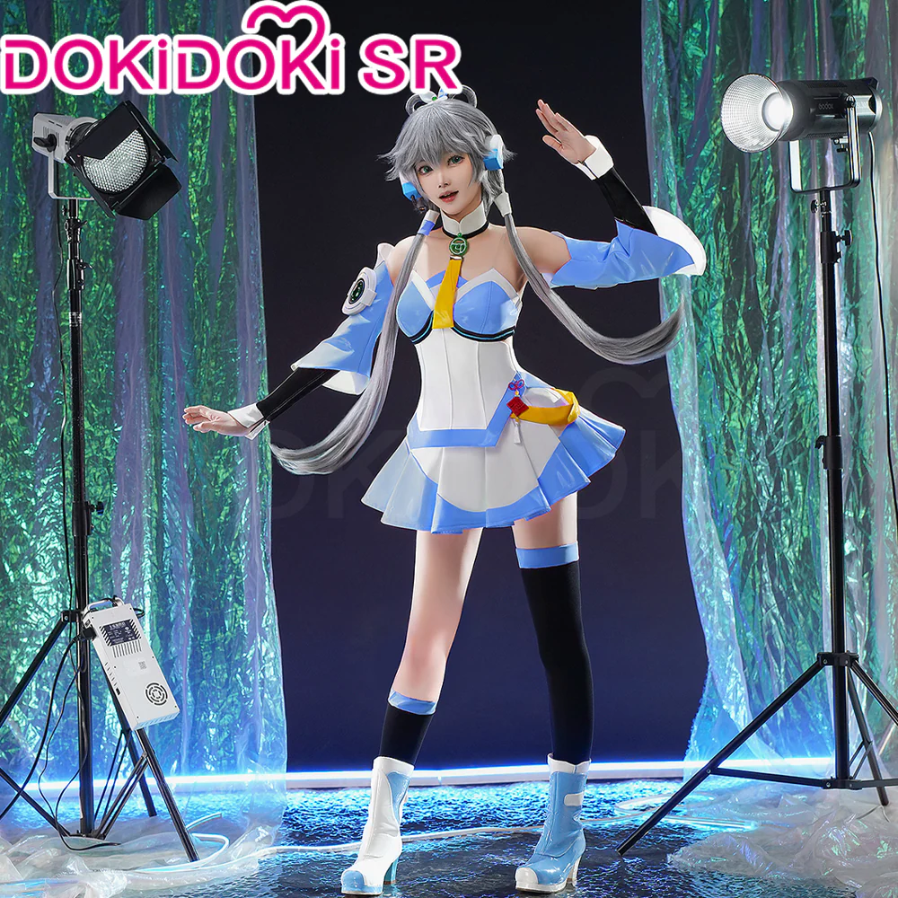 DokiDoki-SR VSINGER Cosplay Luo Tianyi Costume V3 Official Suit Luotianyi - Image 2