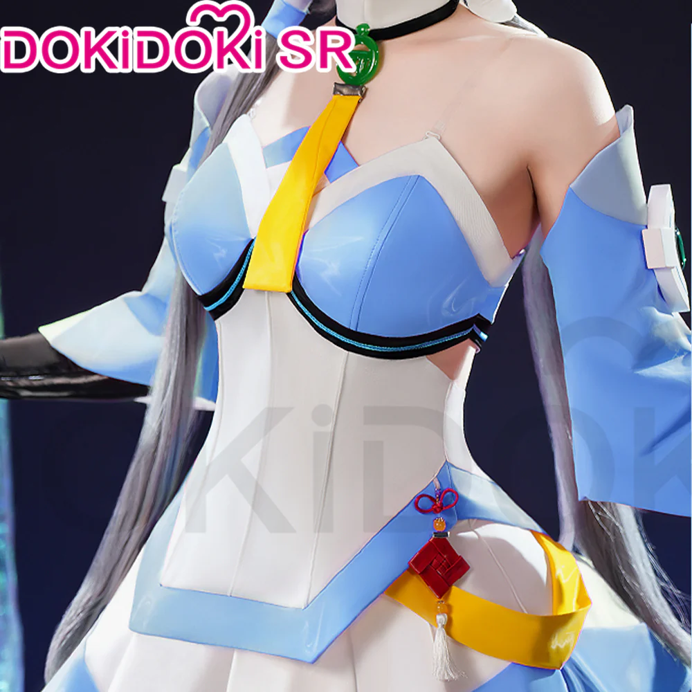 DokiDoki-SR VSINGER Cosplay Luo Tianyi Costume V3 Official Suit Luotianyi - Image 5