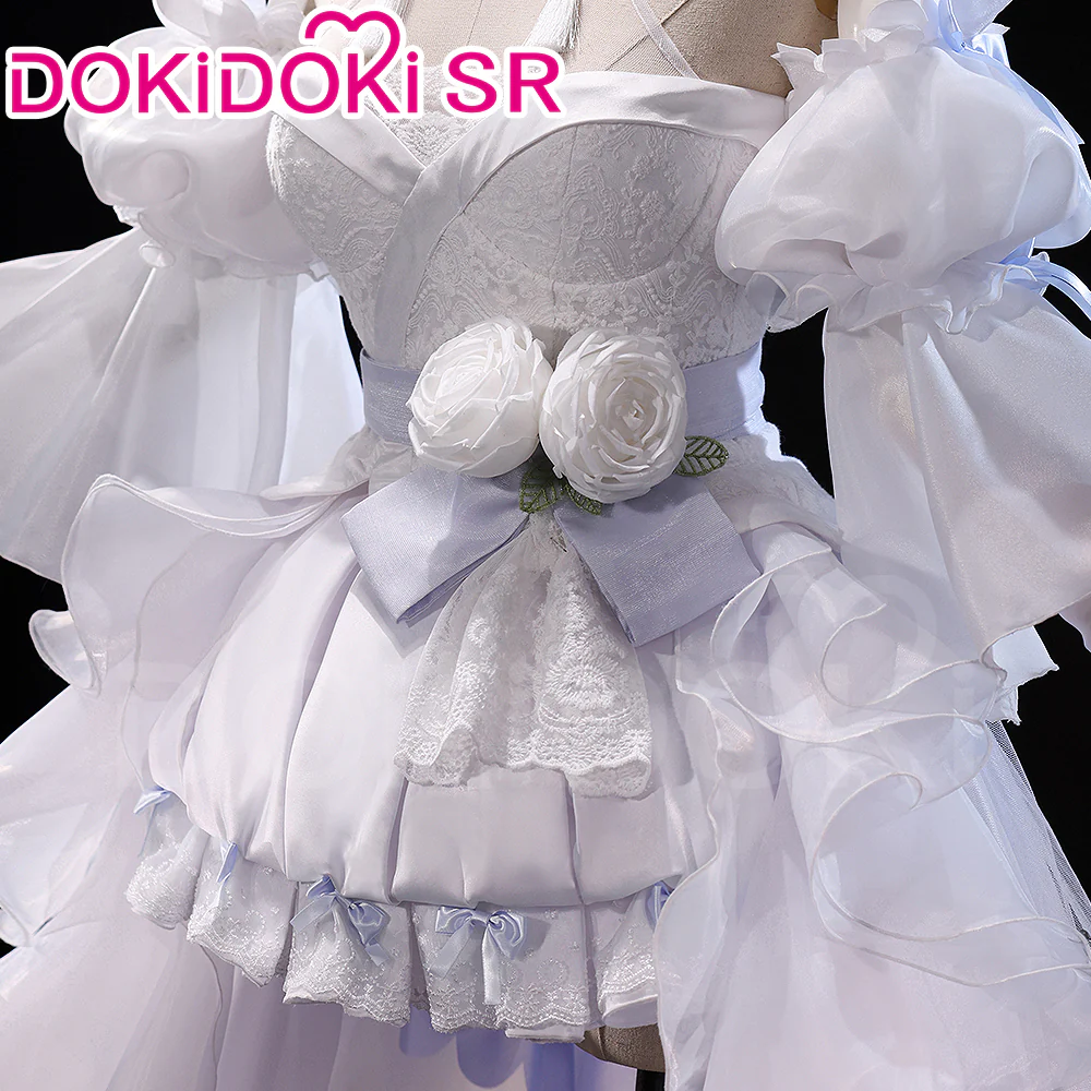 DokiDoki-SR VSINGER Cosplay Luo Tianyi Costume Wedding Dress luotianyi - Image 3