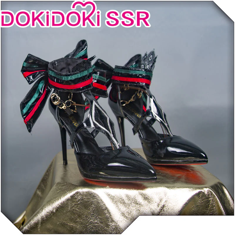DokiDoki-SSR Game Azur Lane Impact RN Marco Polo Cosplay Costume/Crown/Shoes - Image 4