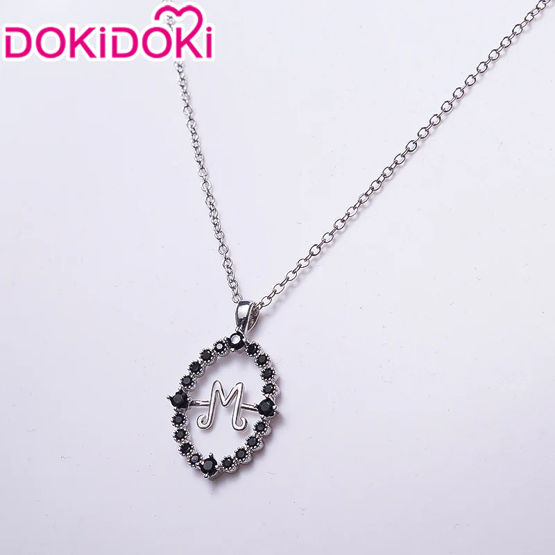 【Ready For Ship】DokiDoki TV Cosplay Wig Long Black Hair / Necklace Female Braided Pigtail - Image 5