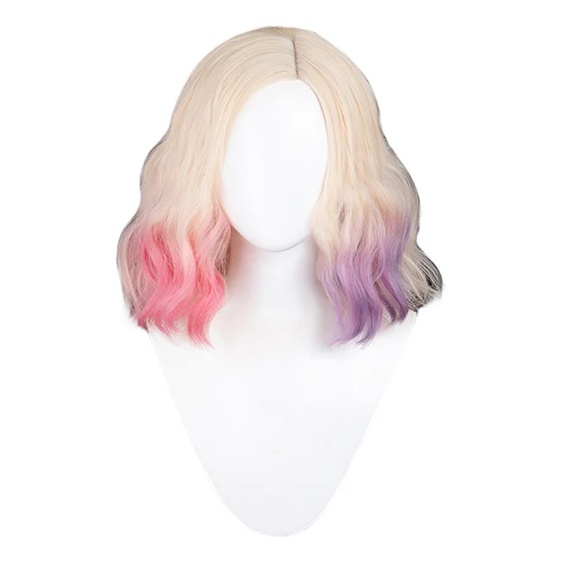 DokiDoki TV Wednesday Cosplay Enid Sinclair Wig Wolf Girl Short Curly Hair - Image 3