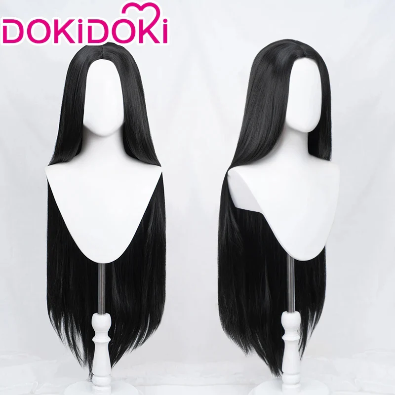 【Ready For Ship】DokiDoki TV Cosplay Wig Long Straight Black Hair