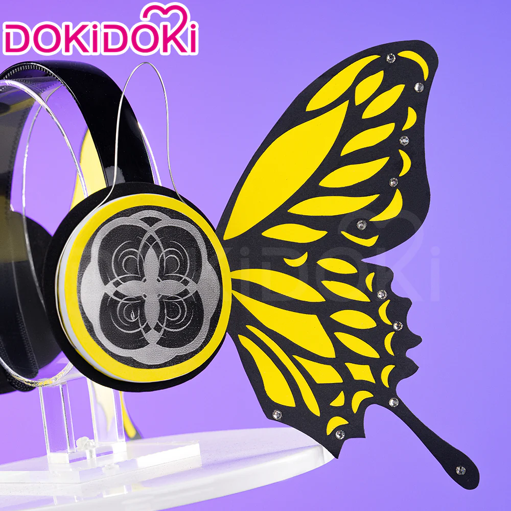 【Ready For Ship】DokiDoki VSINGER Cosplay Kagamine Rin Cosplay Headphone - Image 3