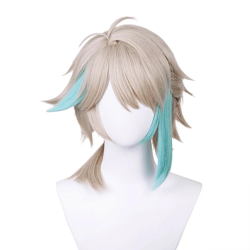 【Ready For Ship】DokiDoki Vtuber NIJISANJI VirtuaReal Cosplay Aza Cosplay Wig Men VUP Short Virtua Real - Image 5