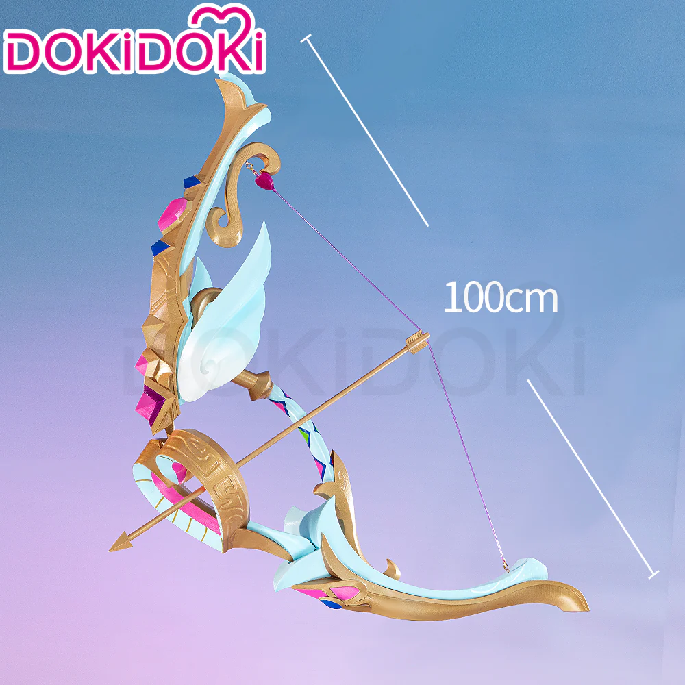 DokiDoki Genshin Impact Cosplay Fontaine Sigewinne  Props Weapons Archer - Image 2