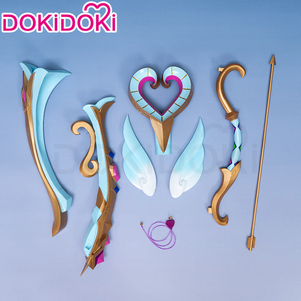 DokiDoki Genshin Impact Cosplay Fontaine Sigewinne  Props Weapons Archer - Image 3
