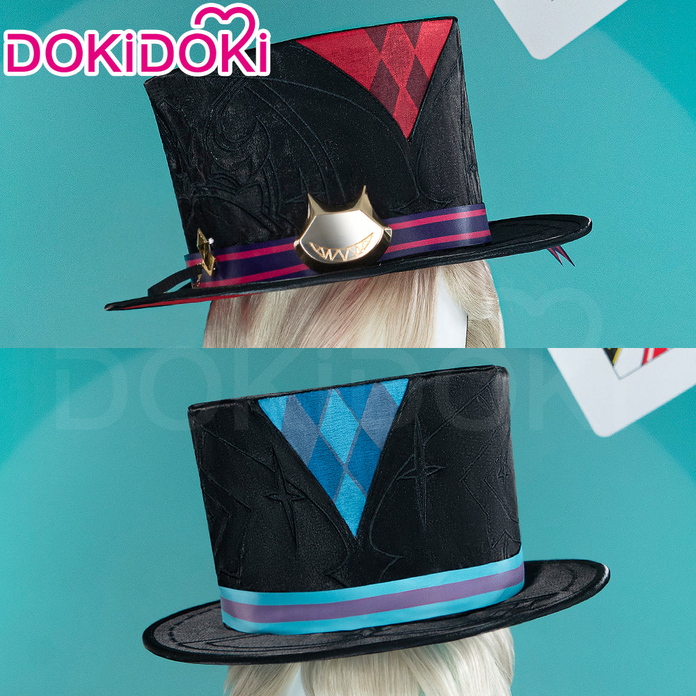 【Foldable Magical Hat 】DokiDoki-R Game Genshin Impact Cosplay Fontaine Lyney / Lynette Hat Magician
