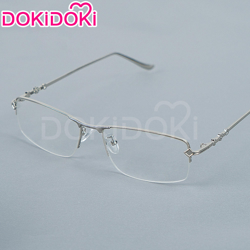 【Partially Ready For Ship】【Small Area Front Lace】DokiDoki Game Light and Night Cosplay Zayne / Osborn Wig / Glasses / Ears Short Straight Black Hair Xiao Yi Mullet Silent Radiance - Image 17