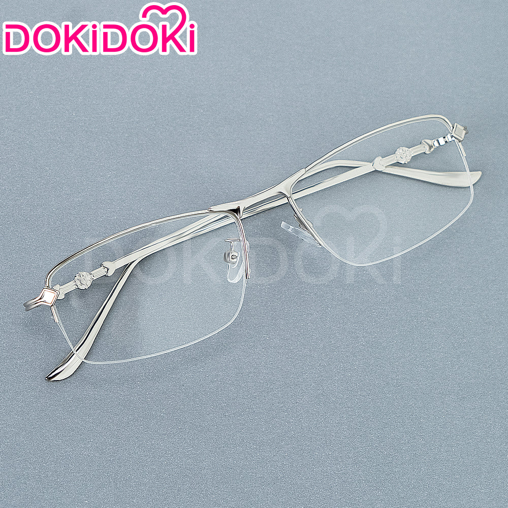 【Partially Ready For Ship】【Small Area Front Lace】DokiDoki Game Light and Night Cosplay Zayne / Osborn Wig / Glasses / Ears Short Straight Black Hair Xiao Yi Mullet Silent Radiance - Image 18