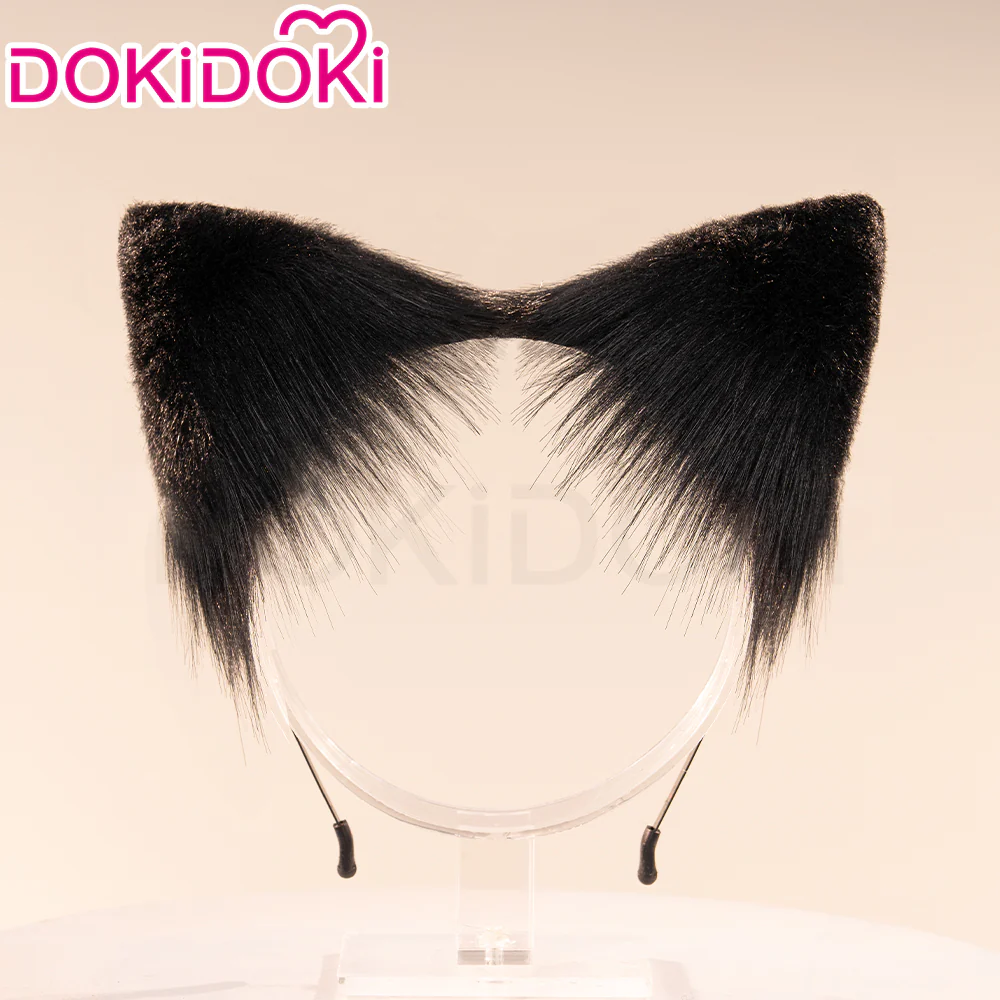【Partially Ready For Ship】【Small Area Front Lace】DokiDoki Game Light and Night Cosplay Zayne / Osborn Wig / Glasses / Ears Short Straight Black Hair Xiao Yi Mullet Silent Radiance - Image 21