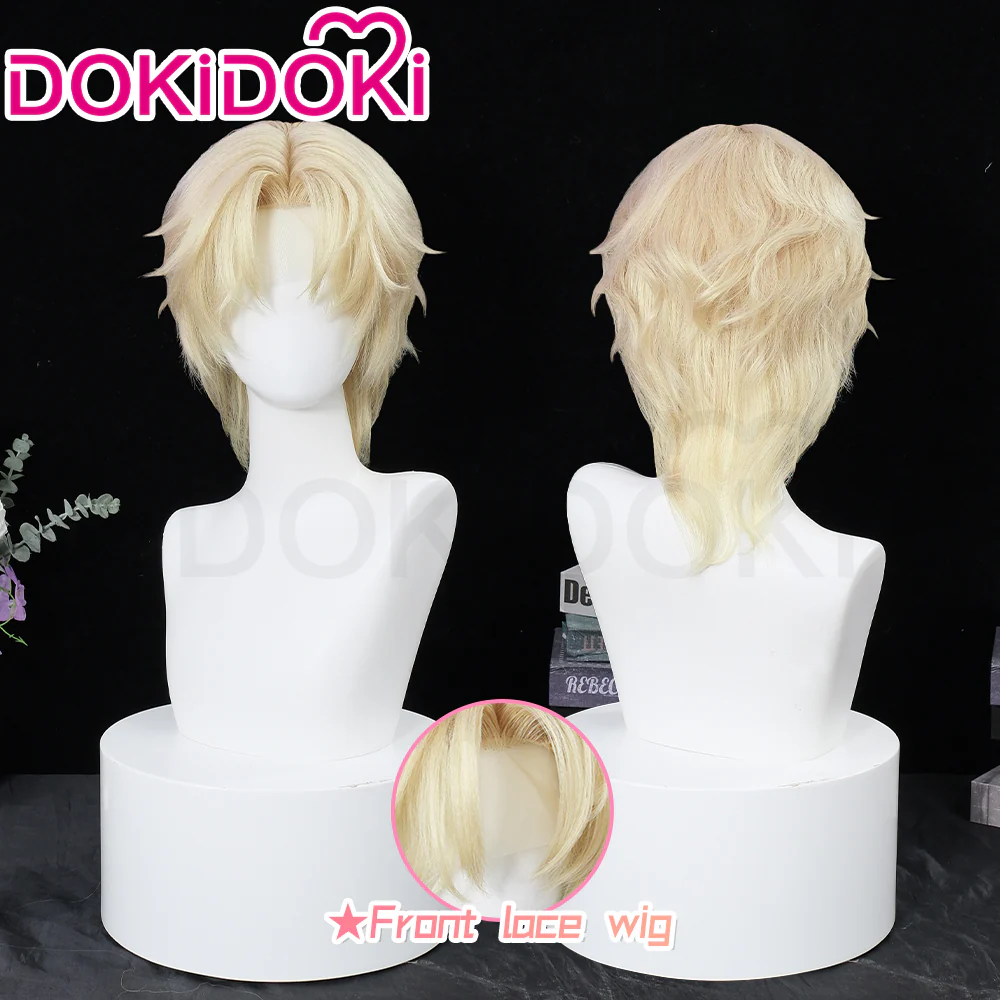 【Normal Ver Ready For Ship】【Front Lace】DokiDoki Manga Low Tide In Twilight Cosplay Yeo Taeju Wig Short Linen Hair - Image 2