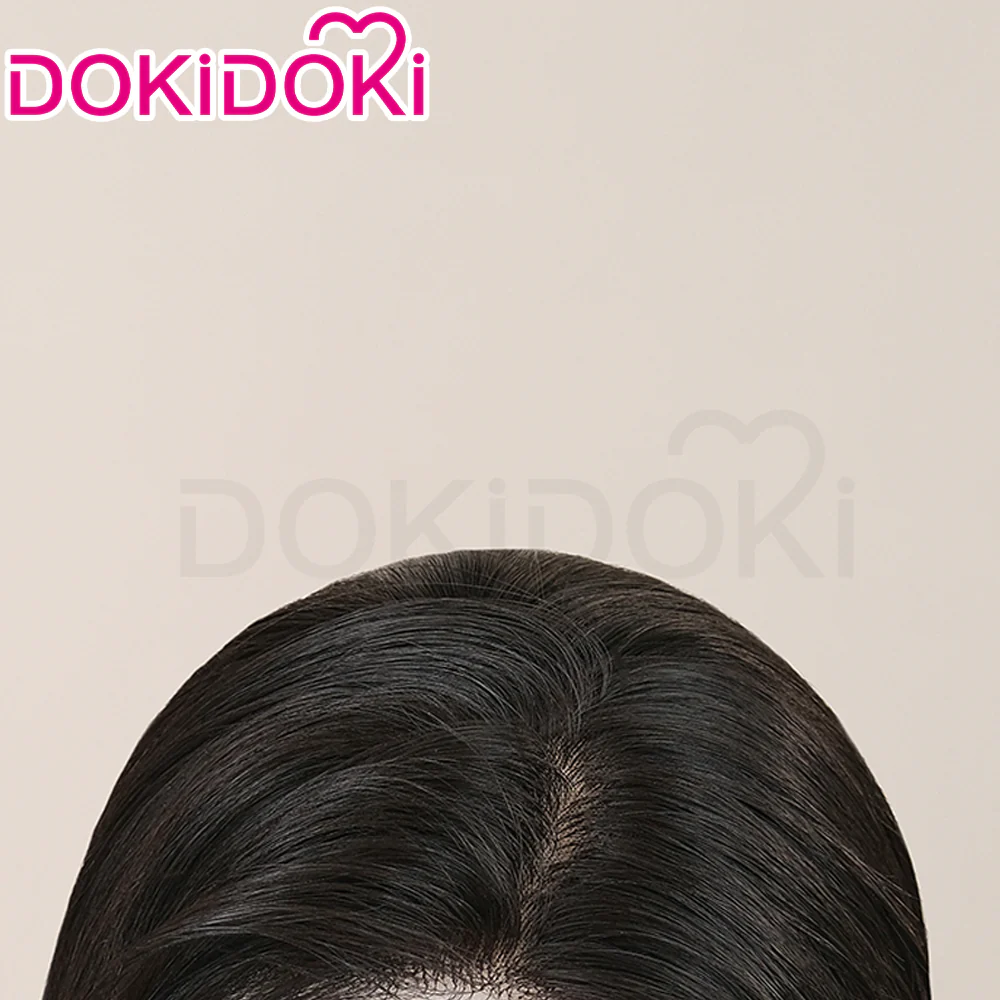 【Front Lace】DokiDoki Manga Low Tide In Twilight Cosplay Yeo Wonyoung Wig Long Black Hair - Image 4