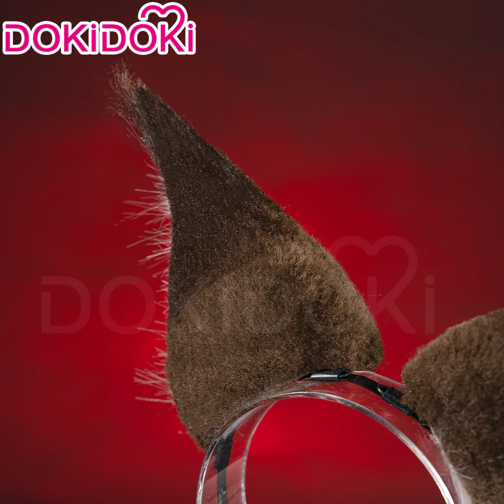 【Ready For Ship】【Front Lace】DokiDoki Game Love and Deepspace Cosplay Sylus Wig / Glasses / Necklace / Brooch / Ear / Tail Men Short Sliver Mullet Defiant Spirit - Image 36