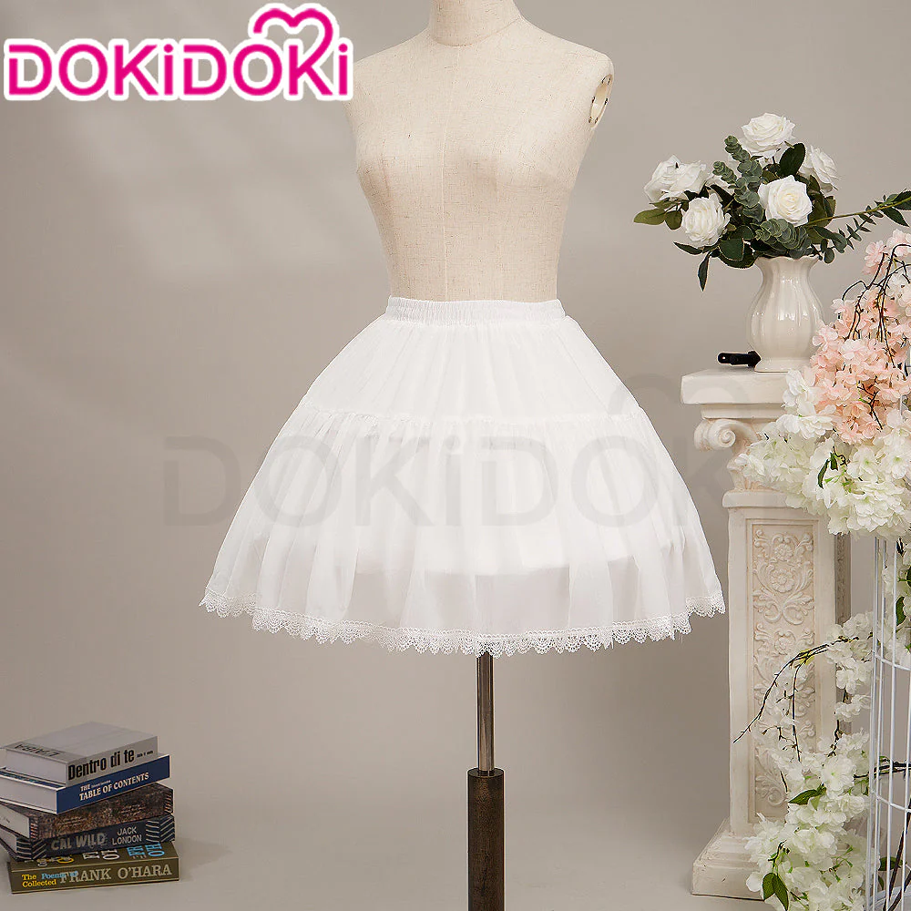 【Hoop Skirt Petticoat】【In Stock】DokiDoki Black / White Bustle Underskirt Cage Hoop Skirt Petticoat Disc Hoop Skirt Petticoat Extra Large Wedding Hoop Cosplay Lolita Dress - Image 32