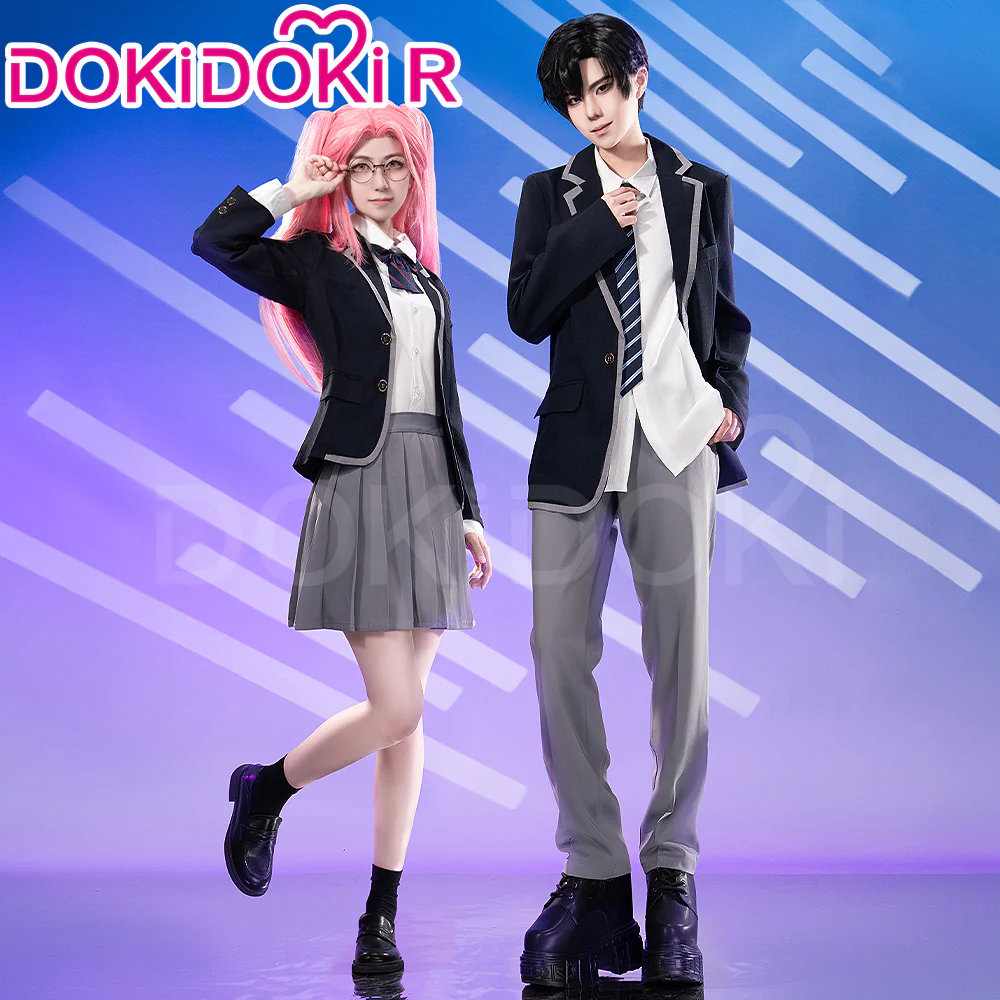 【Ready For Ship】【Last Batch】DokiDoki-R Anime Cosplay Costume School Uniform - Image 2