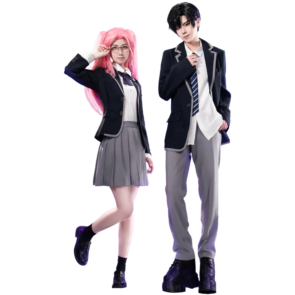 【Ready For Ship】【Last Batch】DokiDoki-R Anime Cosplay Costume School Uniform - Image 6
