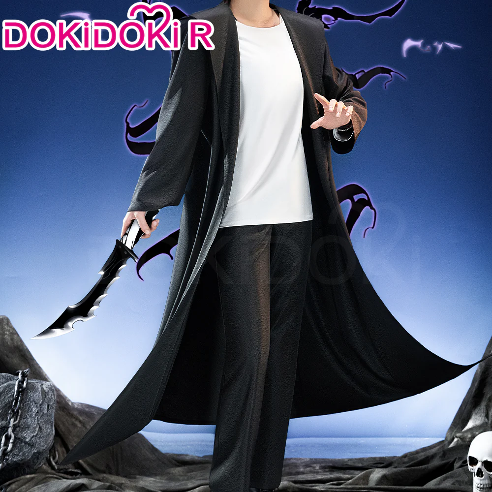 【In Stock】【Size S-2XL】DokiDoki-R Anime Cosplay Man Costume Black White