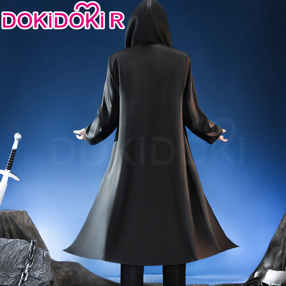 【In Stock】【Size S-2XL】DokiDoki-R Anime Cosplay Man Costume Black White - Image 3