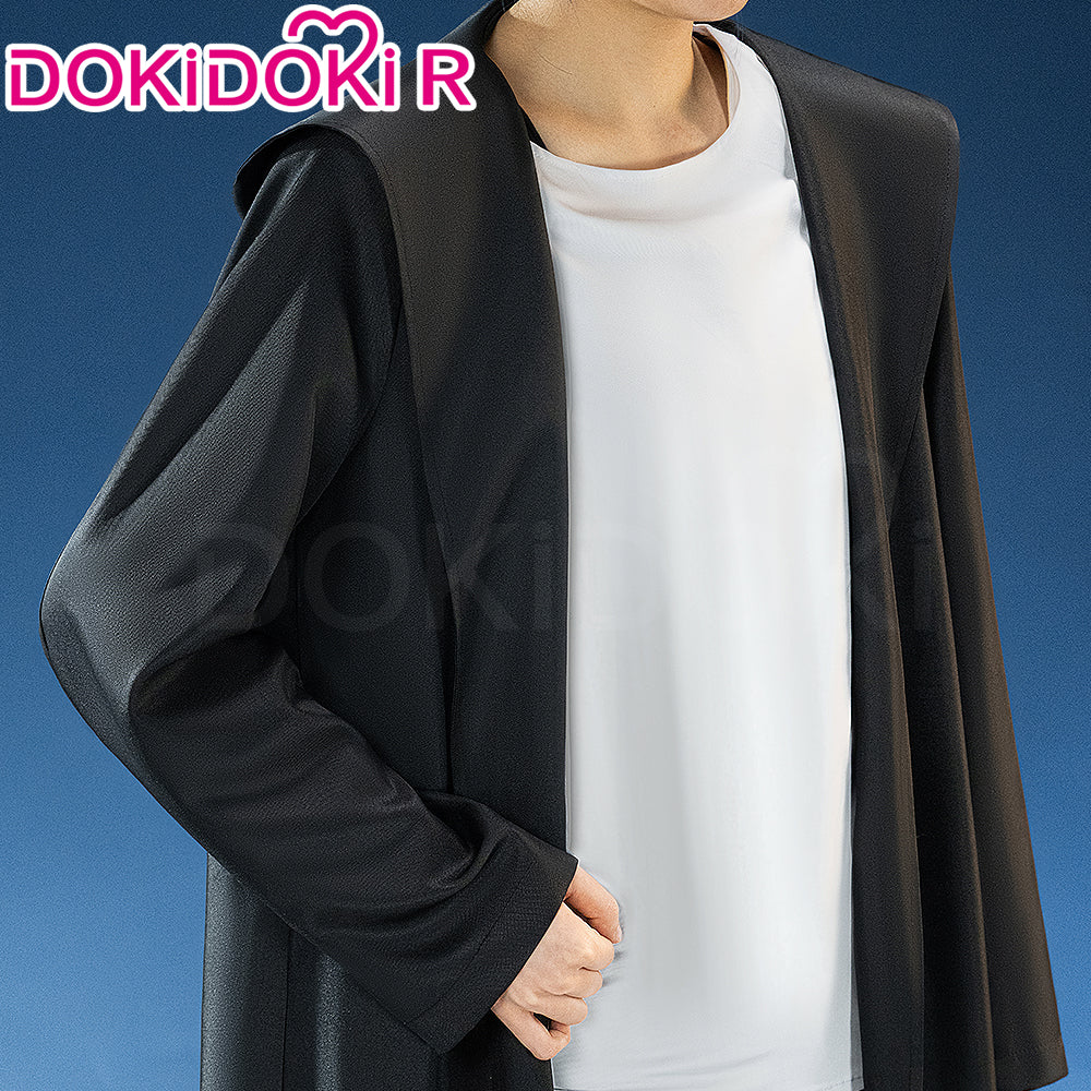 【In Stock】【Size S-2XL】DokiDoki-R Anime Cosplay Man Costume Black White - Image 4