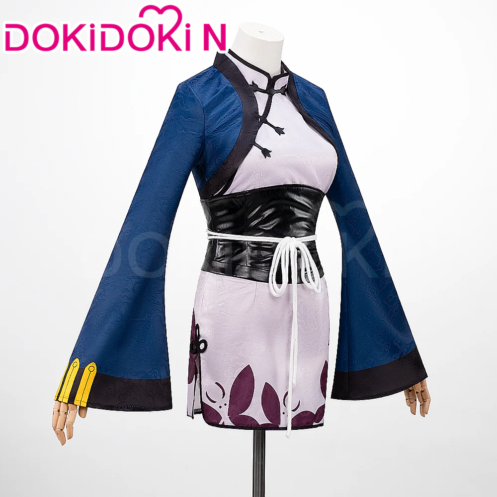 【In Sock】【Size XS-3XL】DokiDoki-N Anime Black Butler Cosplay Ran mao Costume Cheongsam Ranmao - Image 2