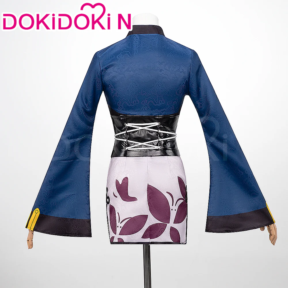【In Sock】【Size XS-3XL】DokiDoki-N Anime Black Butler Cosplay Ran mao Costume Cheongsam Ranmao - Image 3