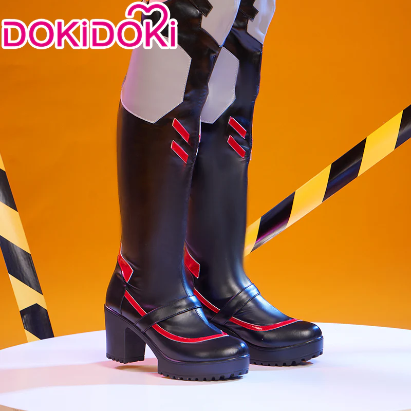 DokiDoki Anime Cosplay Black Shoes - Image 3