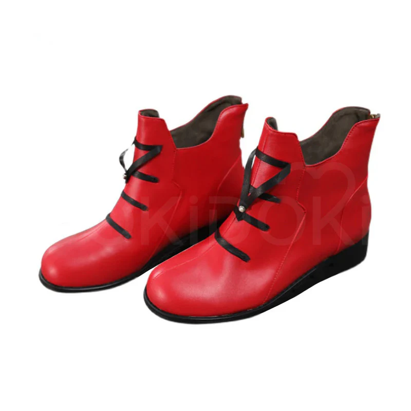 Dokidoki Anime Cosplay Red Male Shoes - Image 2