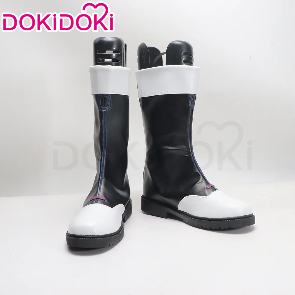 【In Stock】DokiDoki Anime Cosplay Shoes Black White Boots