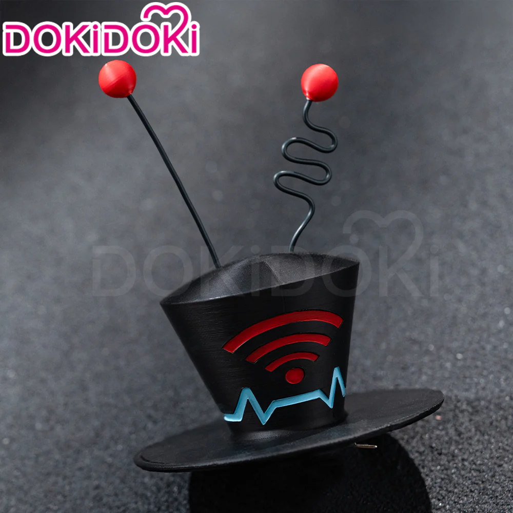 【In Stock】DokiDoki Anime Cosplay TV Demon Prop Black Hat Headpiece