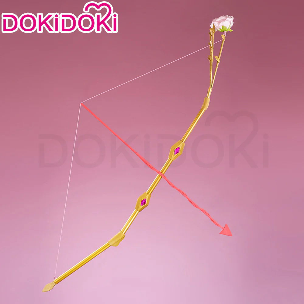 【In Stock】DokiDoki Anime Cosplay Weapon Prop Flower Bow and Arrow - Image 2