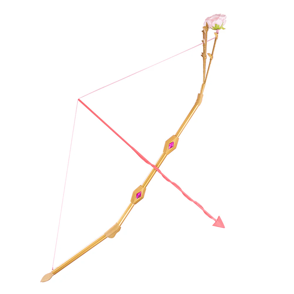 【In Stock】DokiDoki Anime Cosplay Weapon Prop Flower Bow and Arrow - Image 5