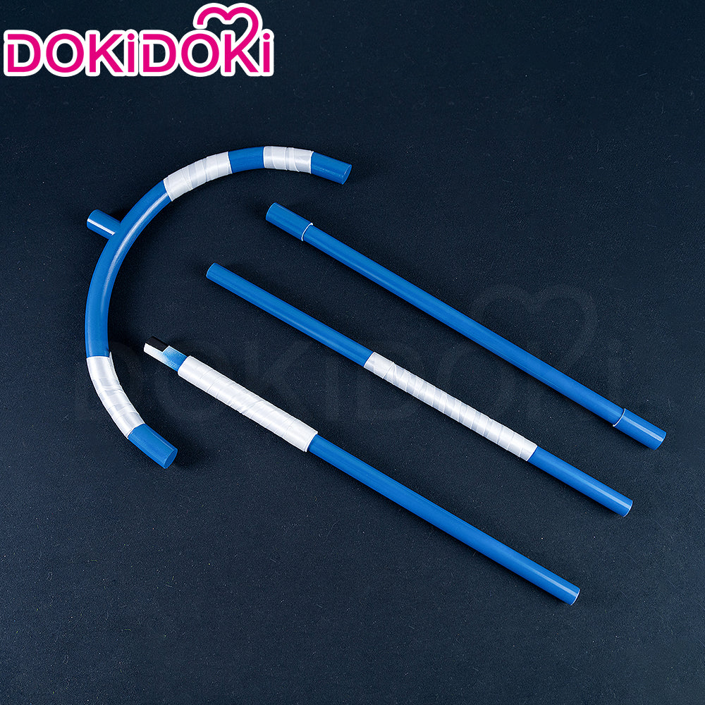 DokiDoki Anime GACHIAKUTA Cosplay Zanka Weapon Prop Aibo Lovely Assistaff - Image 3