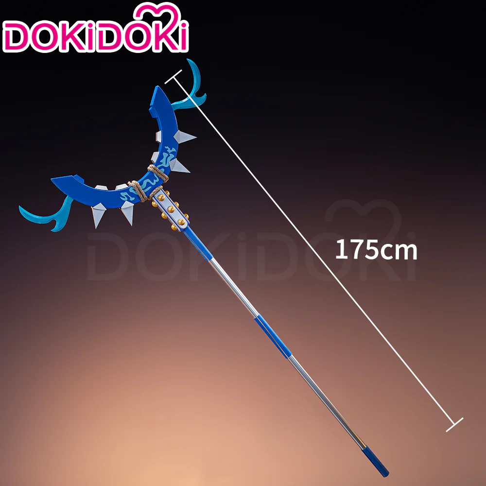 DokiDoki Anime GACHIAKUTA Cosplay Zanka Weapon Prop Aibo Lovely Assistaff - Image 6