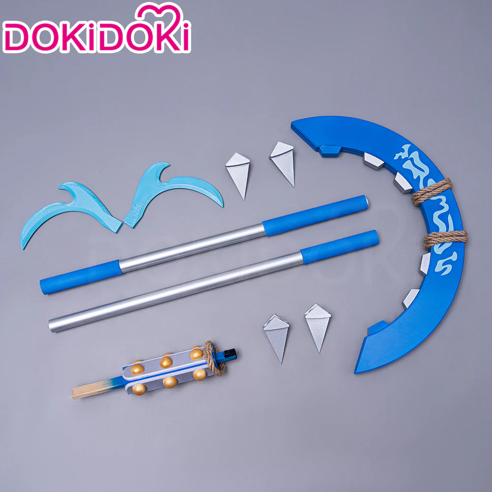 DokiDoki Anime GACHIAKUTA Cosplay Zanka Weapon Prop Aibo Lovely Assistaff - Image 8